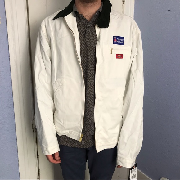 white dickies jacket
